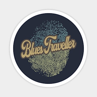 Blues Traveller Fingerprint Magnet